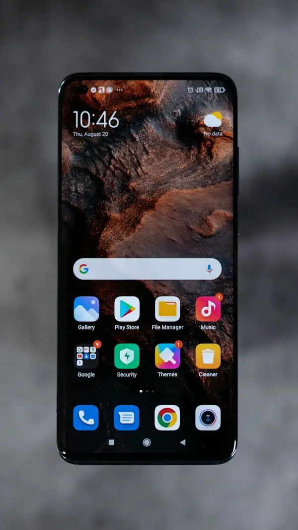 Celular na Água